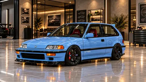 Honda Civic EF e CR-X: dois ícones dos anos 80 que ainda despertam paixão
